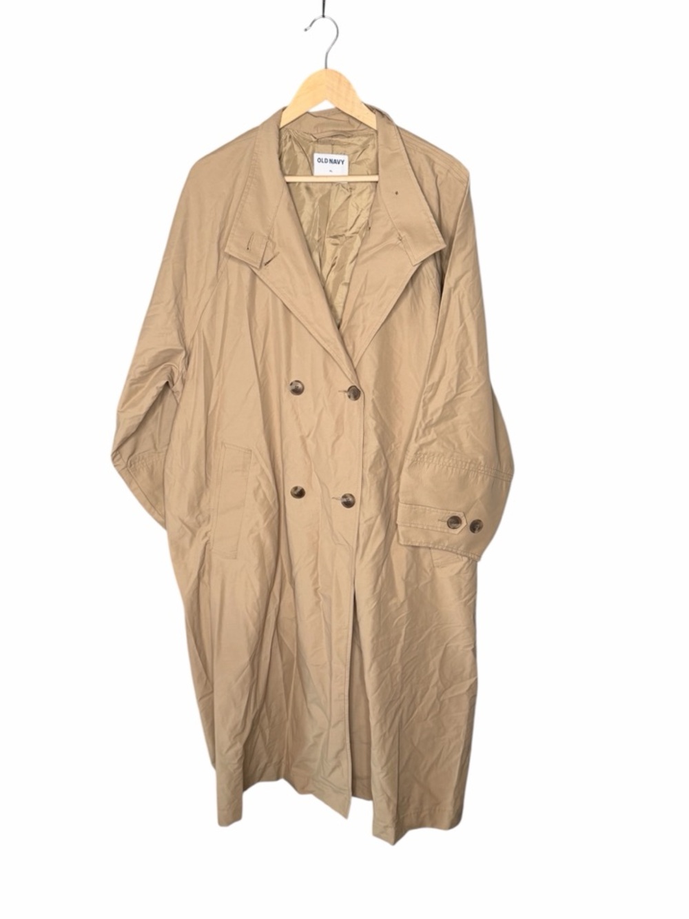 NWT Old Navy Double Breasted Trench - Picture 2 of 11